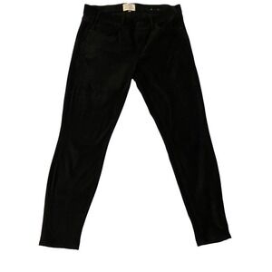 MCGUIRE Faux Suede leather Newton high rise Skinny Jeans Pant Stretch size 29